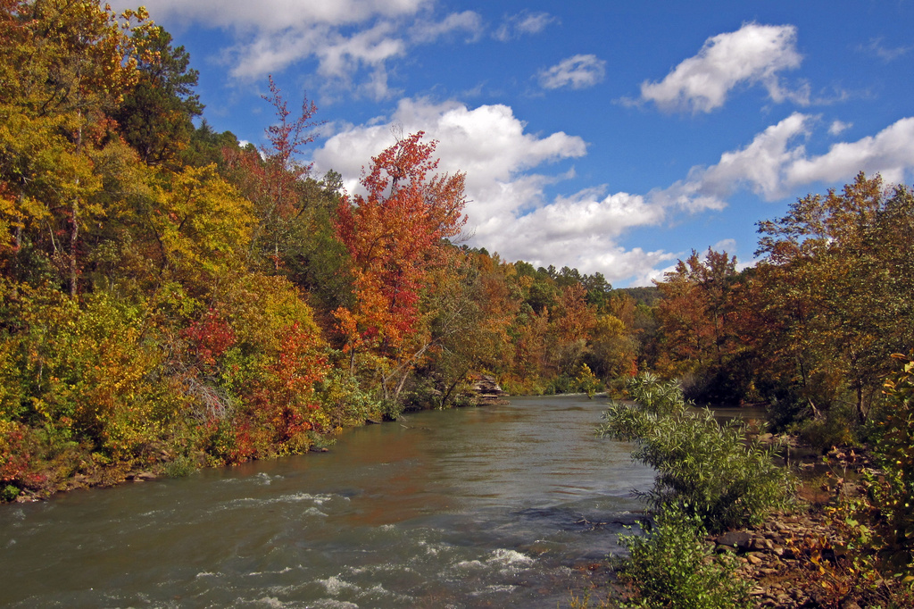 Fall in the Ozarks by milaniet