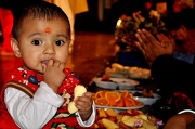 22nd Oct 2012 - Child and Offerings