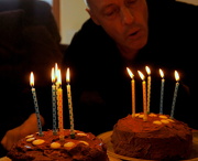 14th Apr 2012 - Blowing the candles out