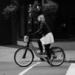 Ballerina on a bixi bike by dora