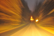 23rd Oct 2012 - Driving at Night