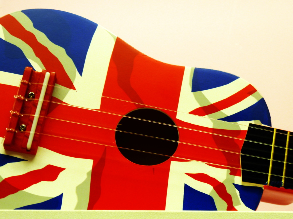 Patriotic ukulele by boxplayer