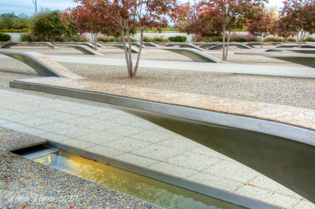 Pentagon Memorial in Washington DC by lynne5477