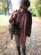 1st Nov 2012 - Walking the dog.