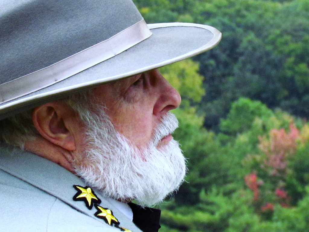 Gen. Lee Contemplates Retreat at Antietam by glimpses