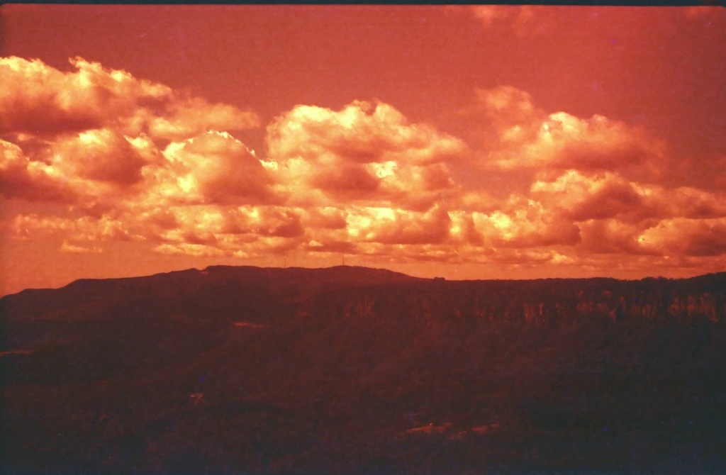 Clouds above Knights Hill by peterdegraaff