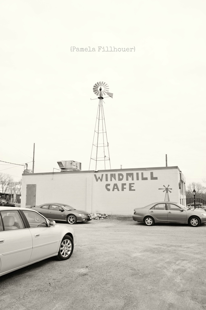 windmill cafe... by earthbeone