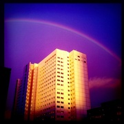 4th Nov 2012 - Late night rainbow