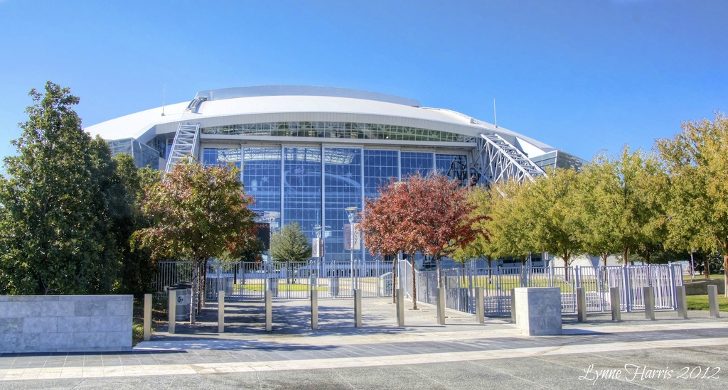 Cowboy Stadium (Entrance View) by lynne5477
