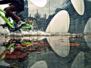 5th Nov 2012 - Car Wash Cyclist