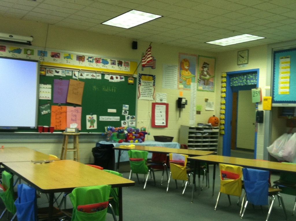 Margie's kindergarten classroom by graceratliff