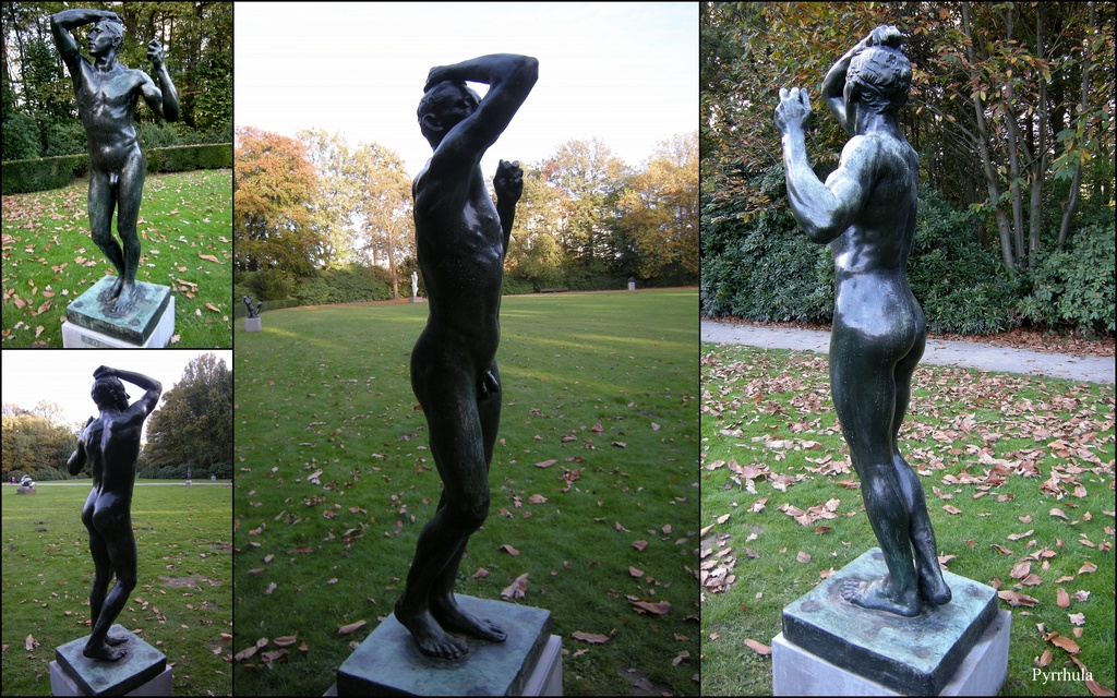  Auguste Rodin. France.  Bronze age 1876-1880  by pyrrhula