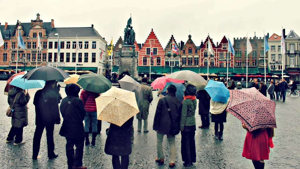 Bumbershoots in Bruges by rich57