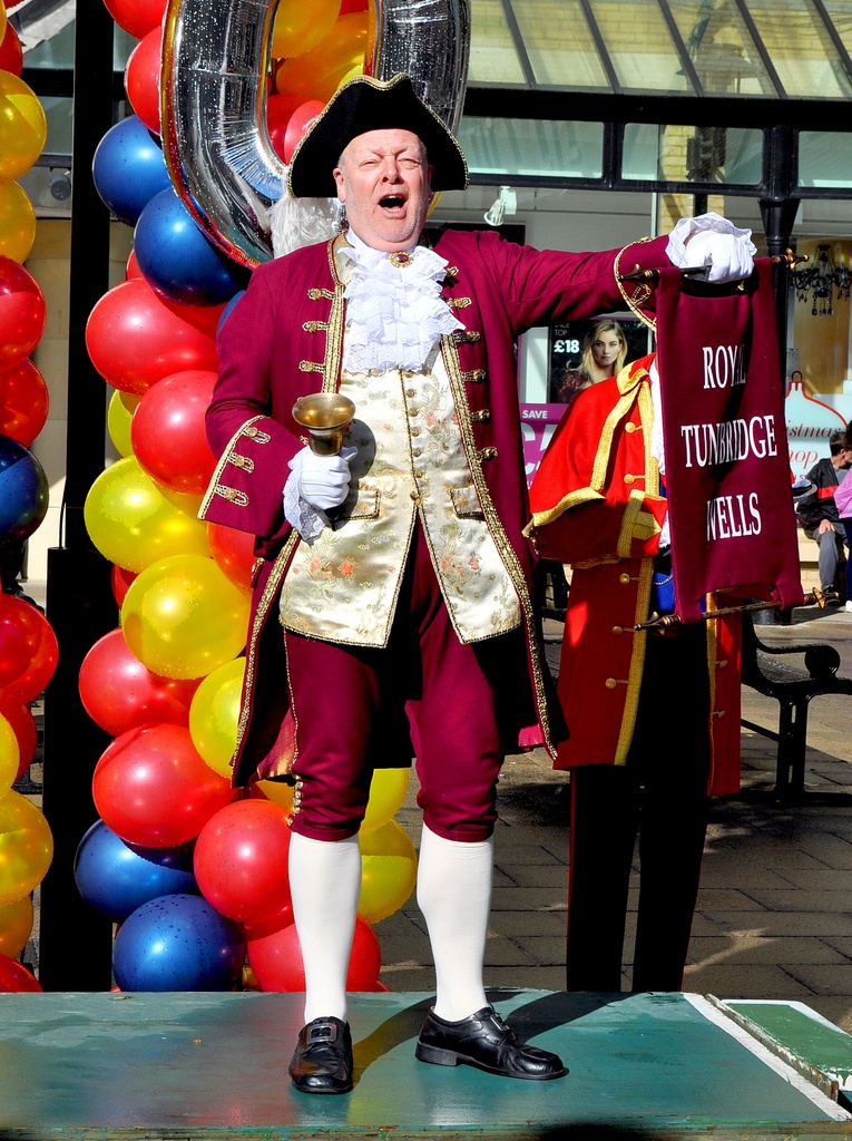 Town crier in action! by philbacon