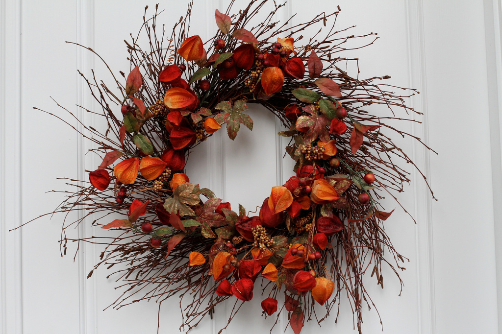 Autumn Wreath by whiteswan