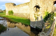 31st Oct 2012 - Pevensy castle with moat 