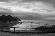 13th Nov 2012 - Black and White Coastline