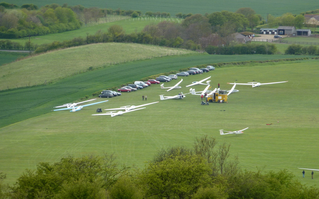 Parked gliders by gareth