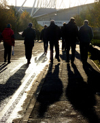 17th Nov 2012 - Going to the match, contre jour style 