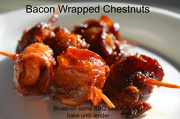 20th Nov 2012 - Bacon wrapped chestnuts v2