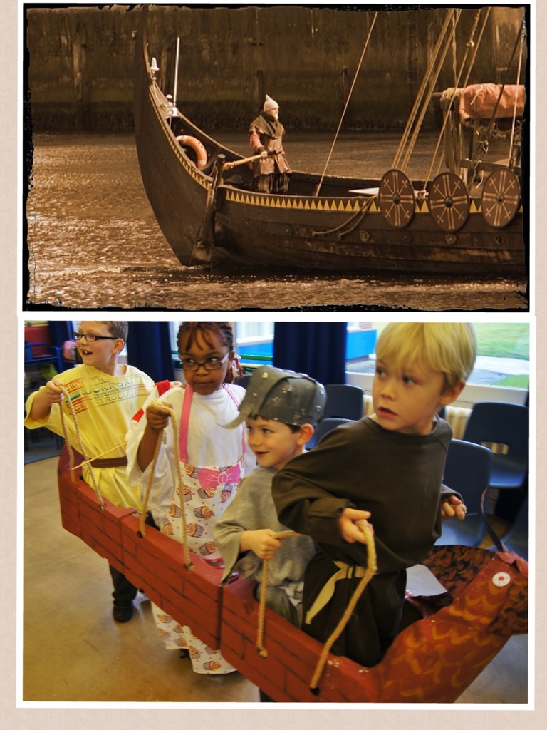 Viking Longboats....Spot the Difference. by jesperani
