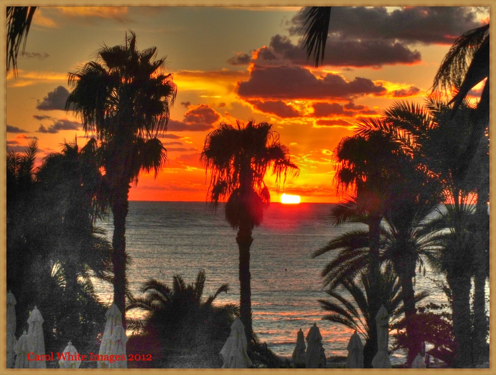 Fiery,Paphos Sunset by carolmw