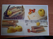 18th Nov 2012 - my card to the Netherlands. lover of books and apple