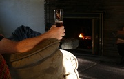 25th Nov 2012 - Warmth by the fire