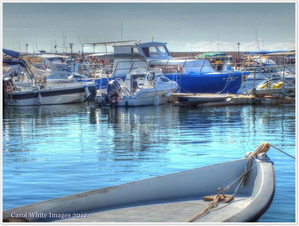 Moorings In Paphos Harbour by carolmw