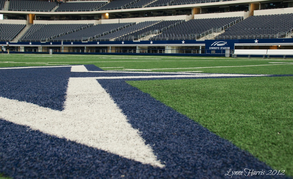 Inside Cowboys Stadium II by lynne5477