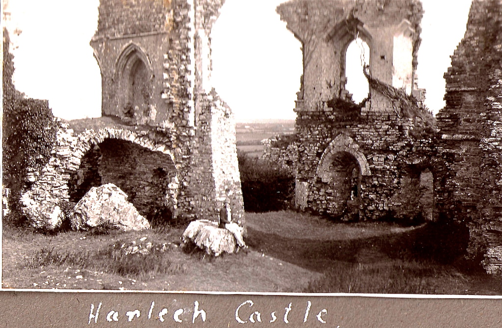 1929 Harlech Castle by maggiemae