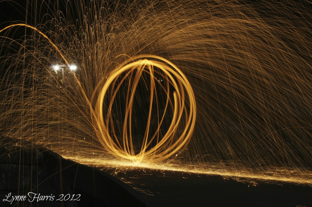 Burning Sphere by lynne5477