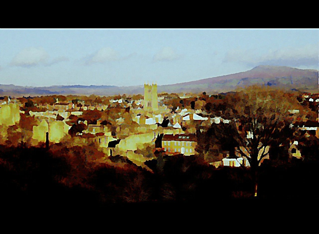 A view of Ludlow ... by snowy