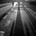 Going to the match, contre jour style 2 : Possibly the longest contre jour shadows ever !! by phil_howcroft