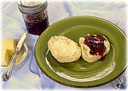 2nd Dec 2012 - Biscuits and Strawberry Jam