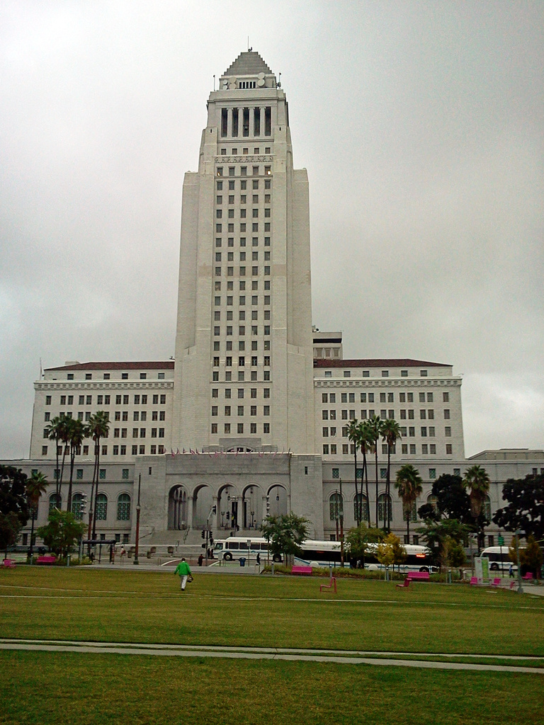 (Day 290) - L.A. City Hall by cjphoto