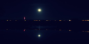 3rd Dec 2012 - Moon Rising over the Blue Lagoon