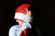 4th Dec 2012 - Santa's hat is red & white