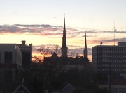 3rd Dec 2012 - Sunset over the Wraggborough neighborhood, Charleston, SC.