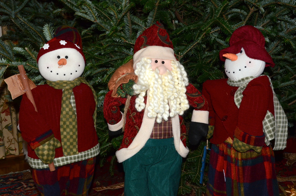 Santa and Friends by kathyladley