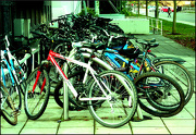 3rd Dec 2012 - Highly Post Processed University Bicycles