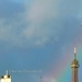 Rainbow over the Eiffel tower by parisouailleurs