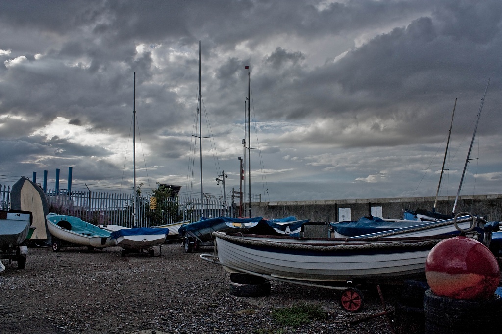 The boat yard (2) by edpartridge