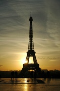 6th Dec 2012 - Sunrise at the Eiffel Tower