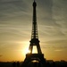 Sunrise at the Eiffel Tower by parisouailleurs
