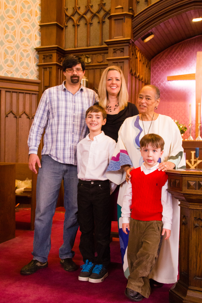 Andy, Gina, Pastor Pat, Noah & Owen by cdonohoue