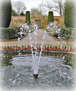 15th Dec 2012 - a fountain in a walled garden
