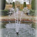a fountain in a walled garden by quietpurplehaze