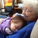 Napping with Grandma Rosa by mdoelger