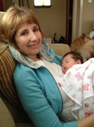 6th Nov 2012 - With Grandma Cindy